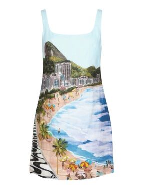 NWT FARM Rio Copacabana Beach Dress Size S